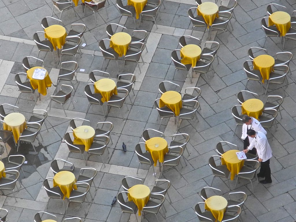 Yellow Tables Pattern