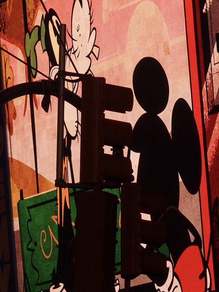 Mickey's Dark Face