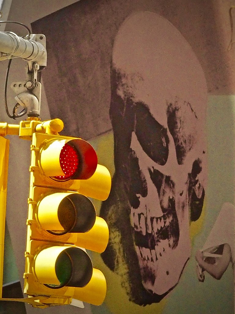 Skull Red Light
