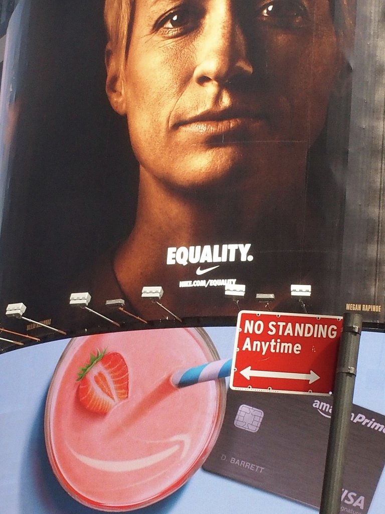 No Standing Equality 