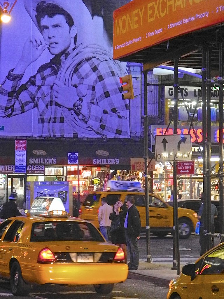 Time Square Cow Boy     