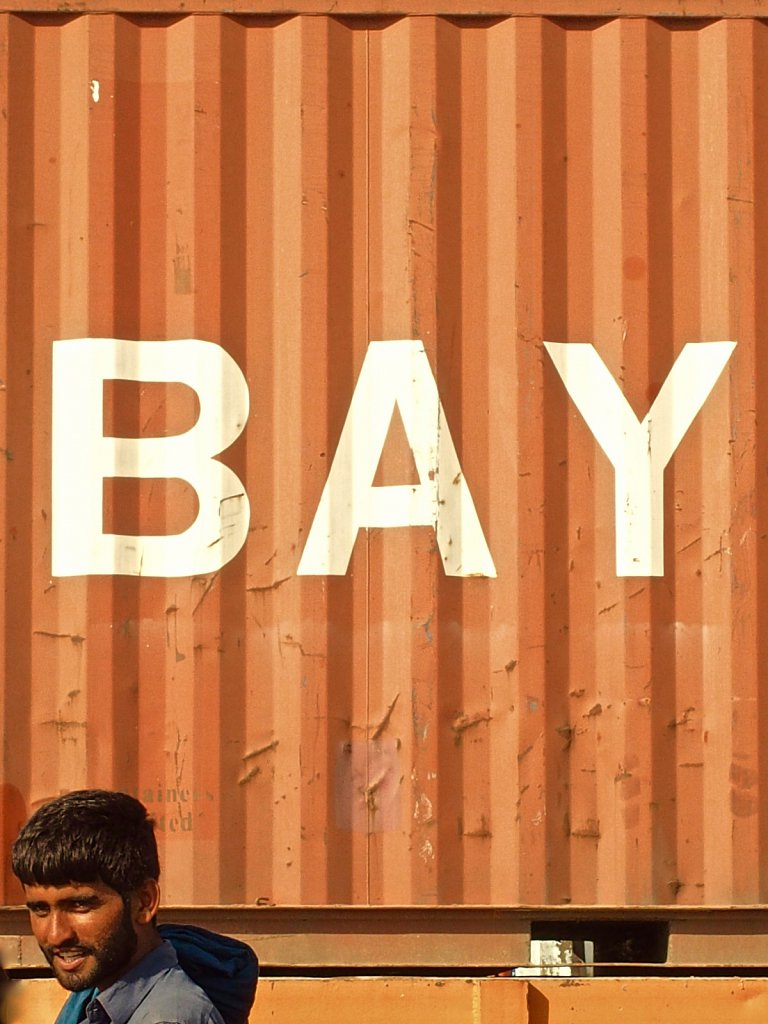 Worker on Bay